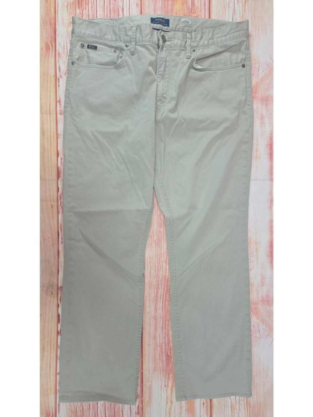 Polo Ralph Lauren Mens Classic Fit Beige Pants 36x30